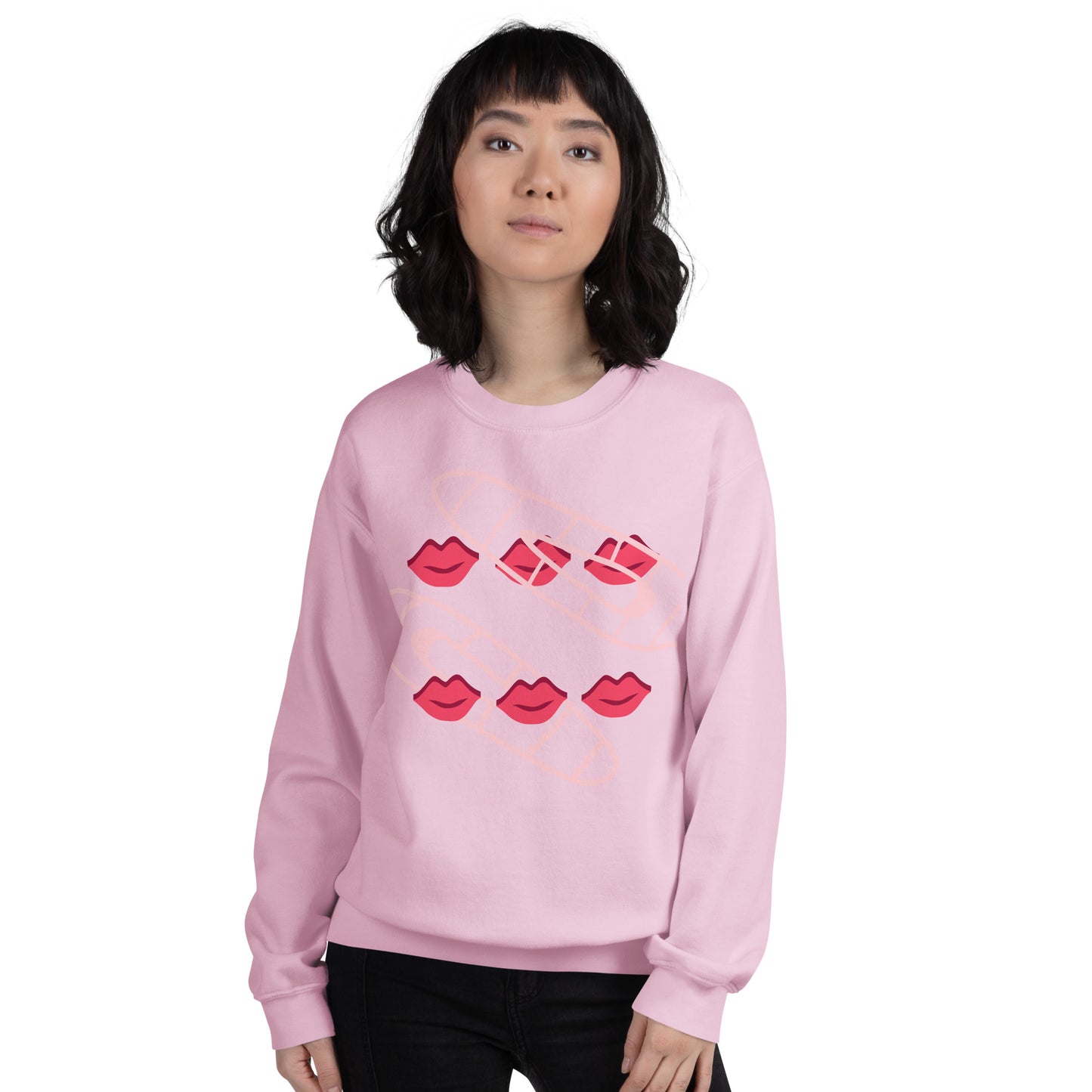 Sweatshirt with clip