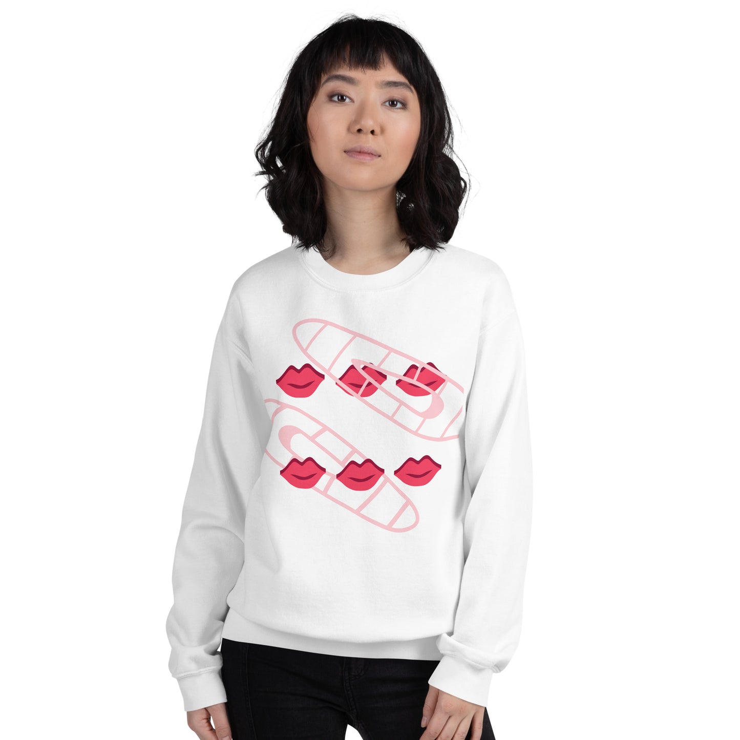 Sweatshirt with clip