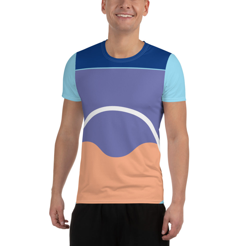 Happy Men's Sports T-Shirt