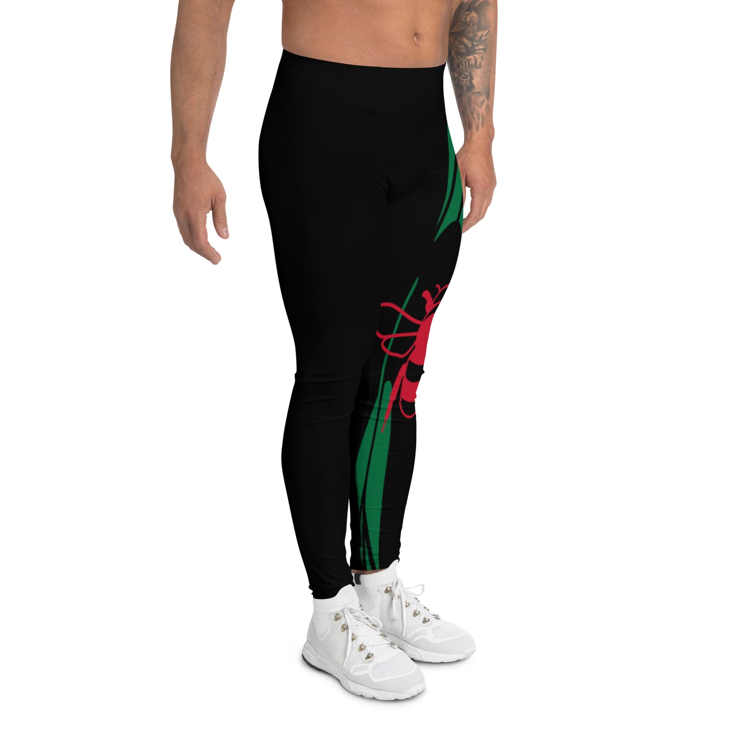 Leggings para hombre decidido