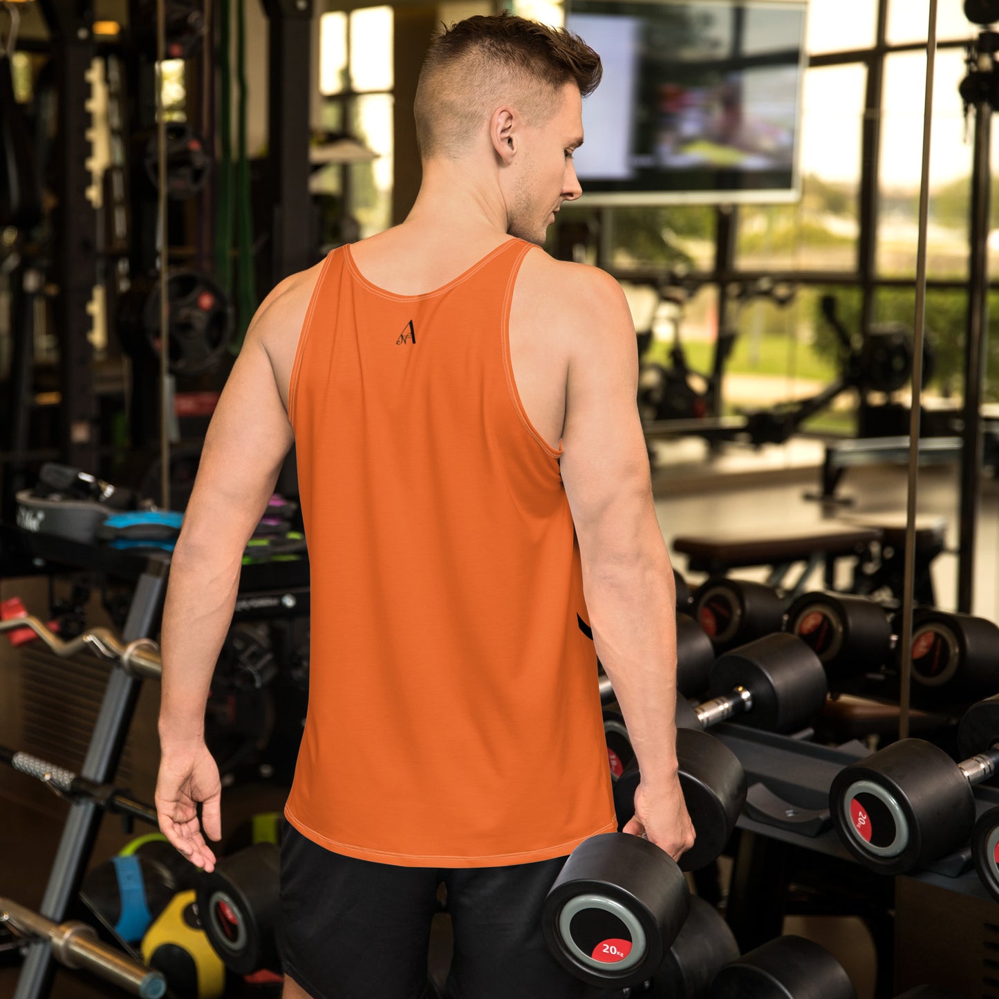 Camiseta de tirantes naranja