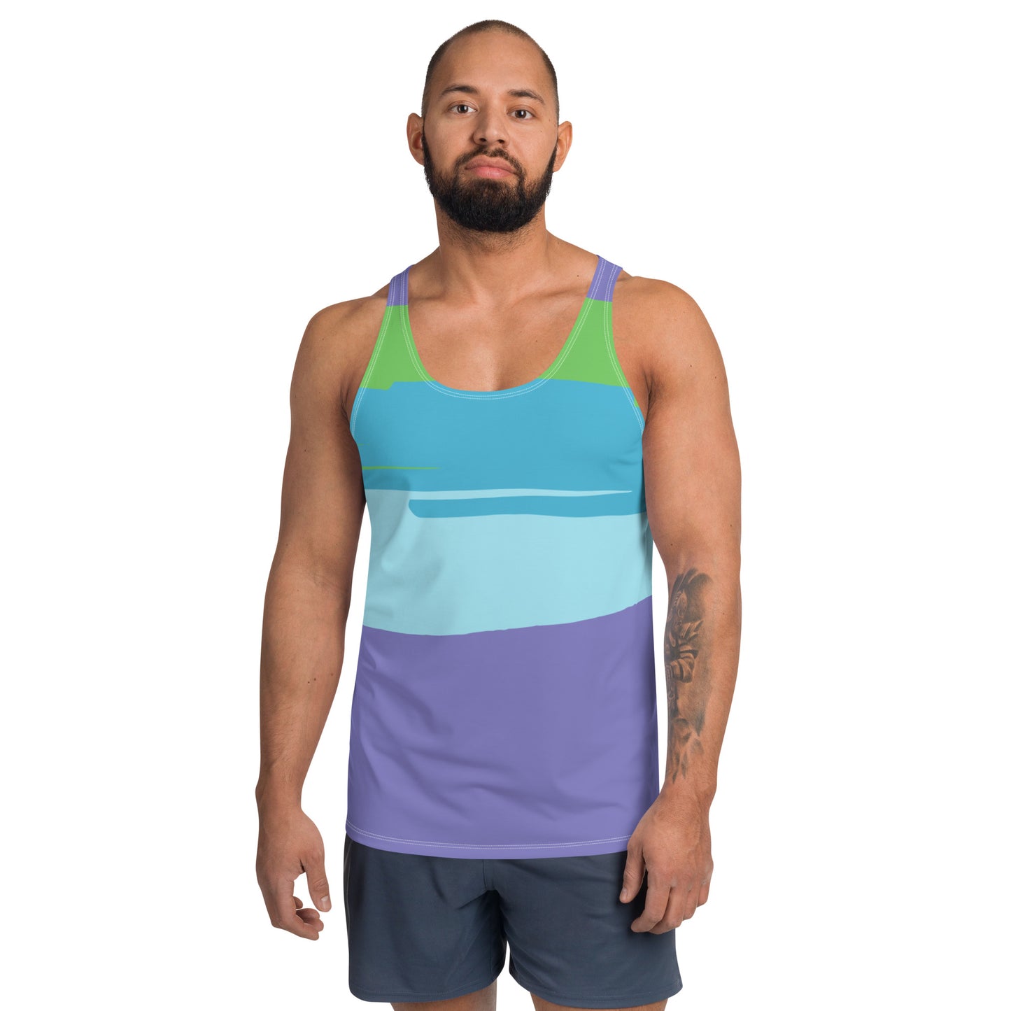 Camiseta de tirantes discutidos