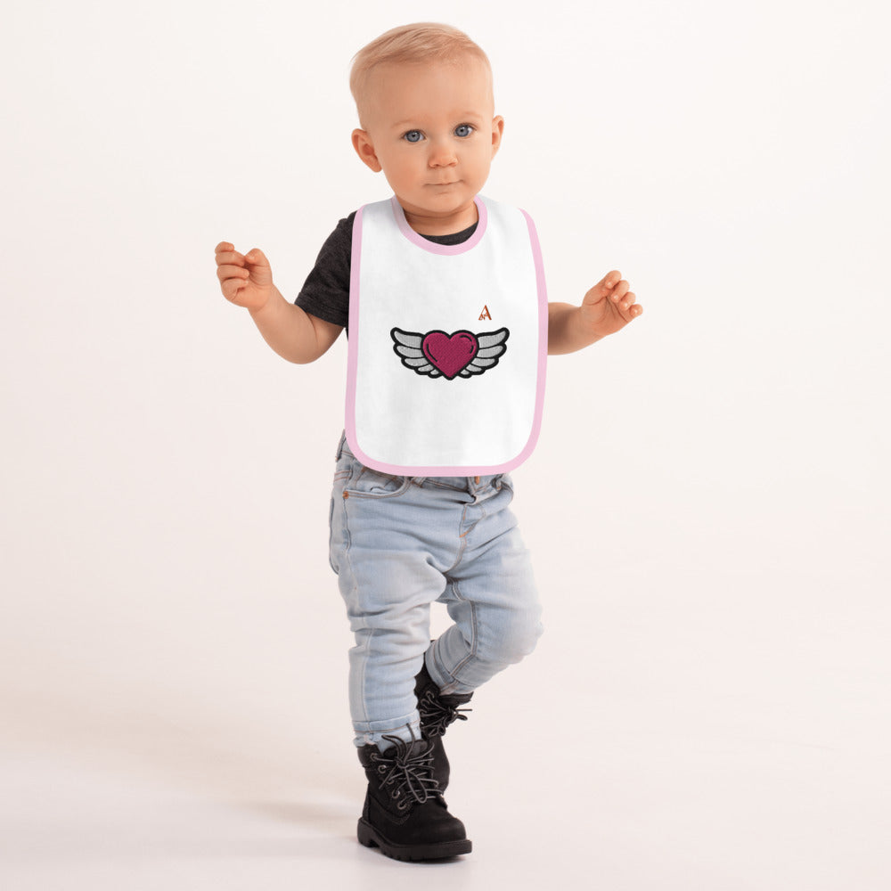 Heart Baby Bib