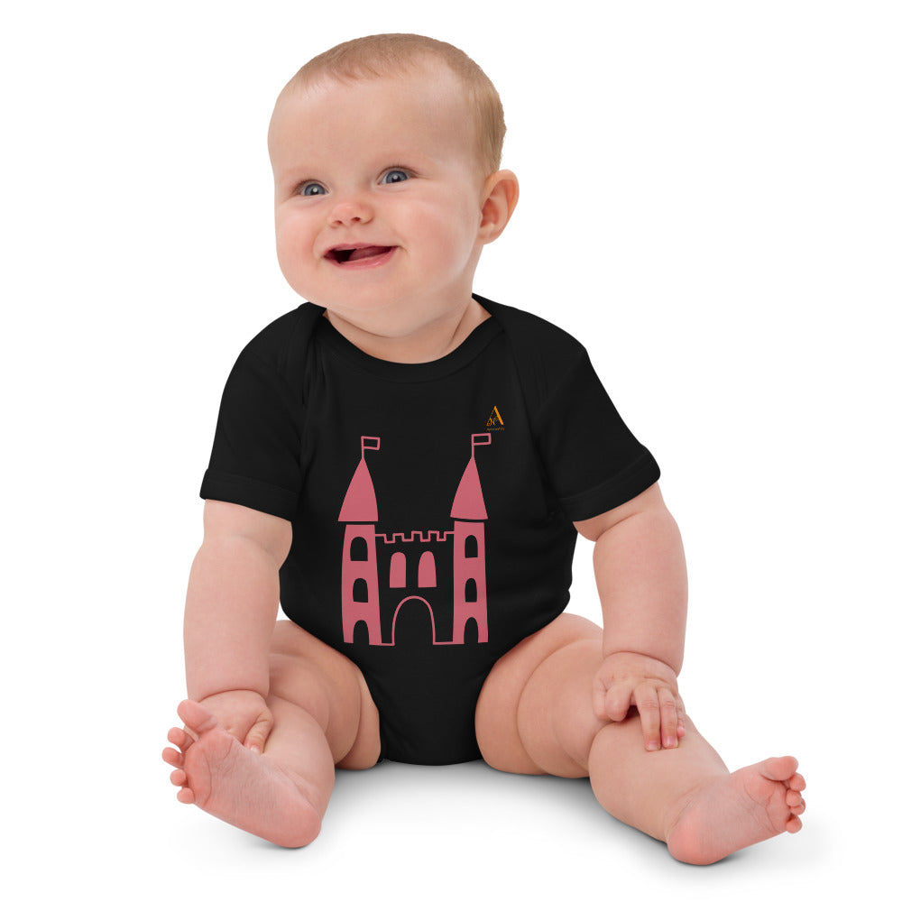 Castle cotton baby bodysuit