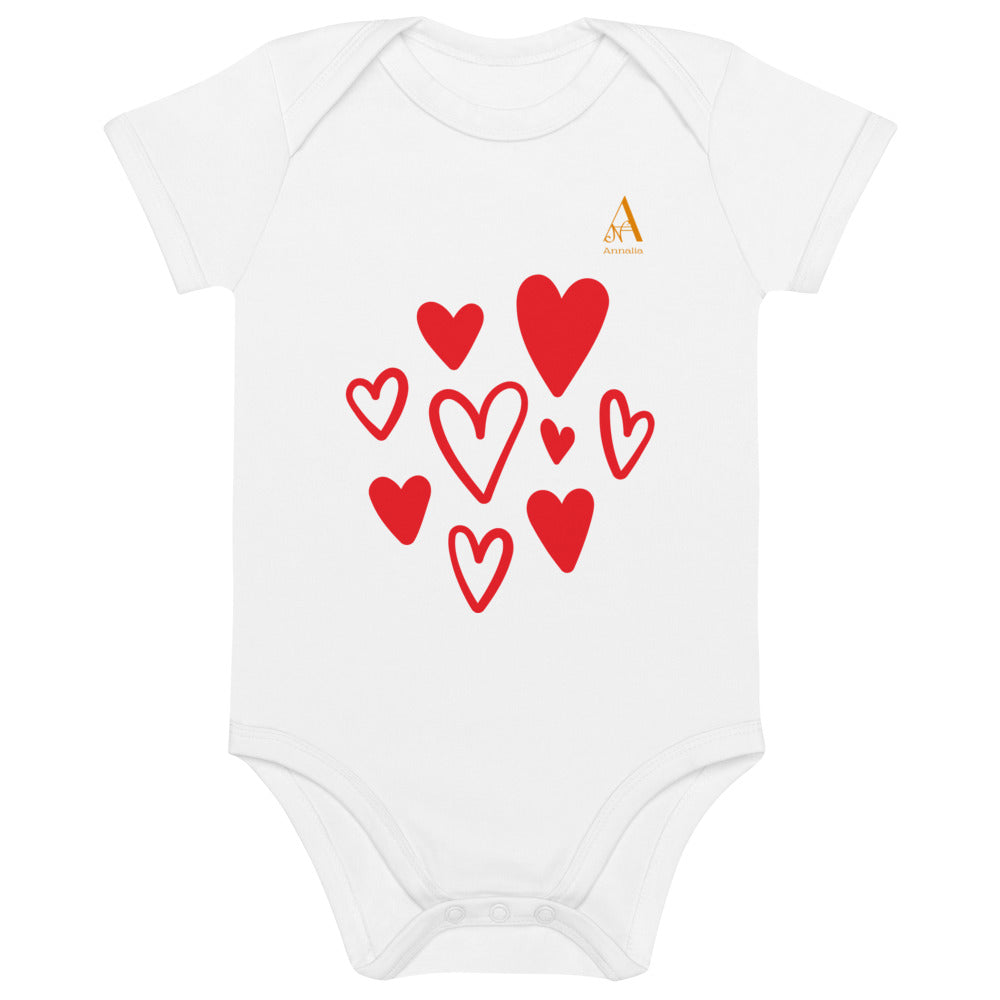 Body para bebé algodón Corazon