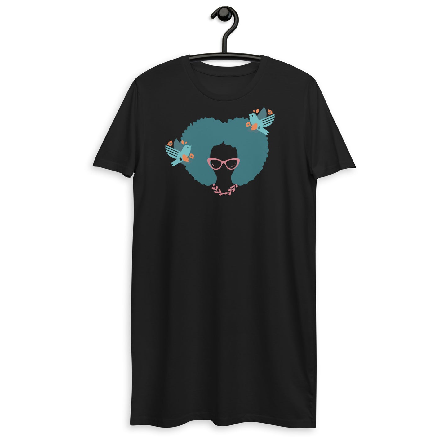 Vestido camiseta de algodón Orgánico Libre
