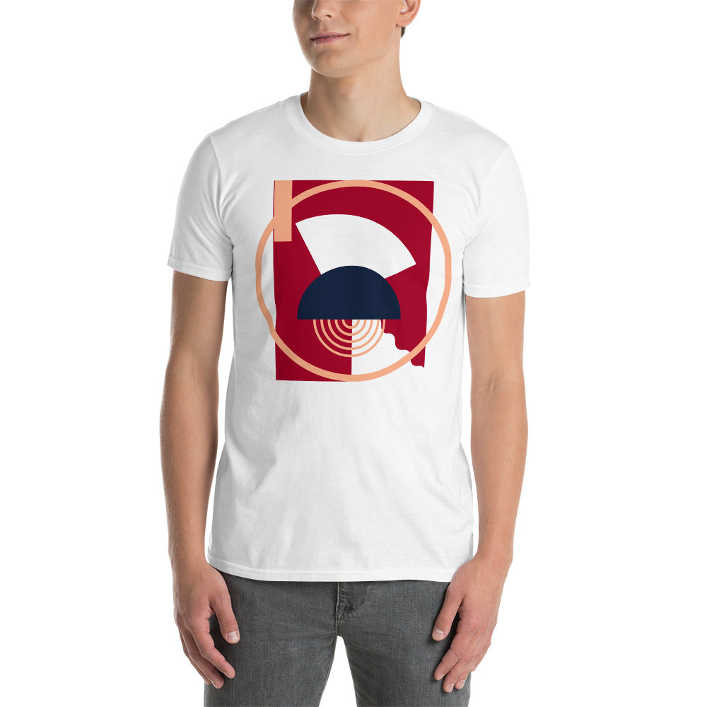 Camiseta de manga corta disfrute 2 blanco color