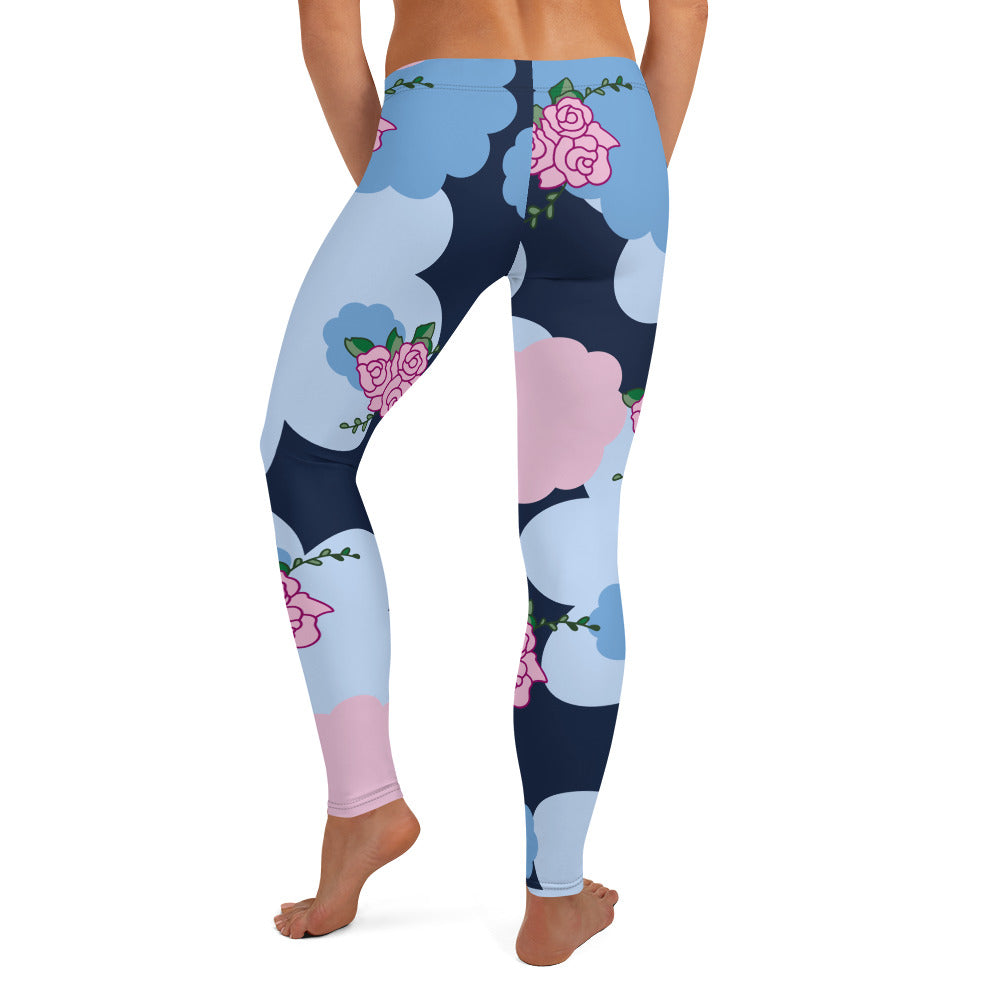 Cool navy leggings