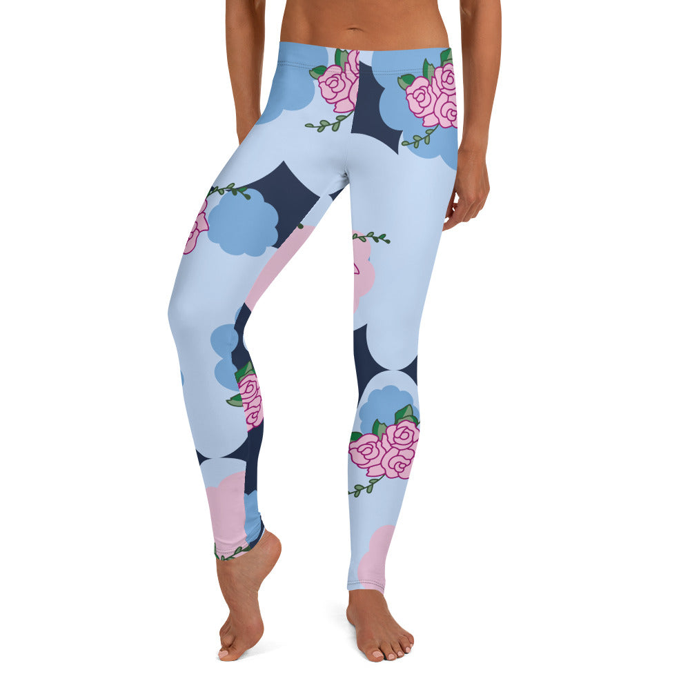 Cool navy leggings