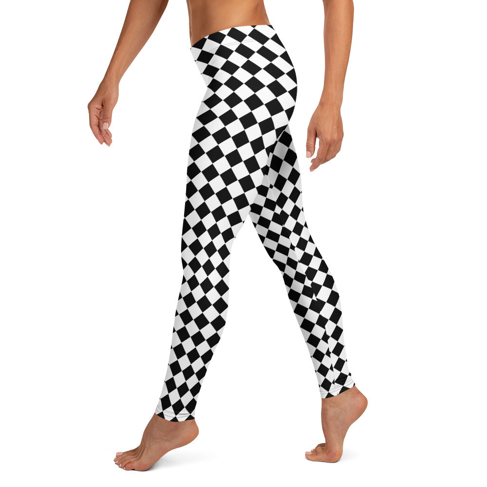 Checkered leggings