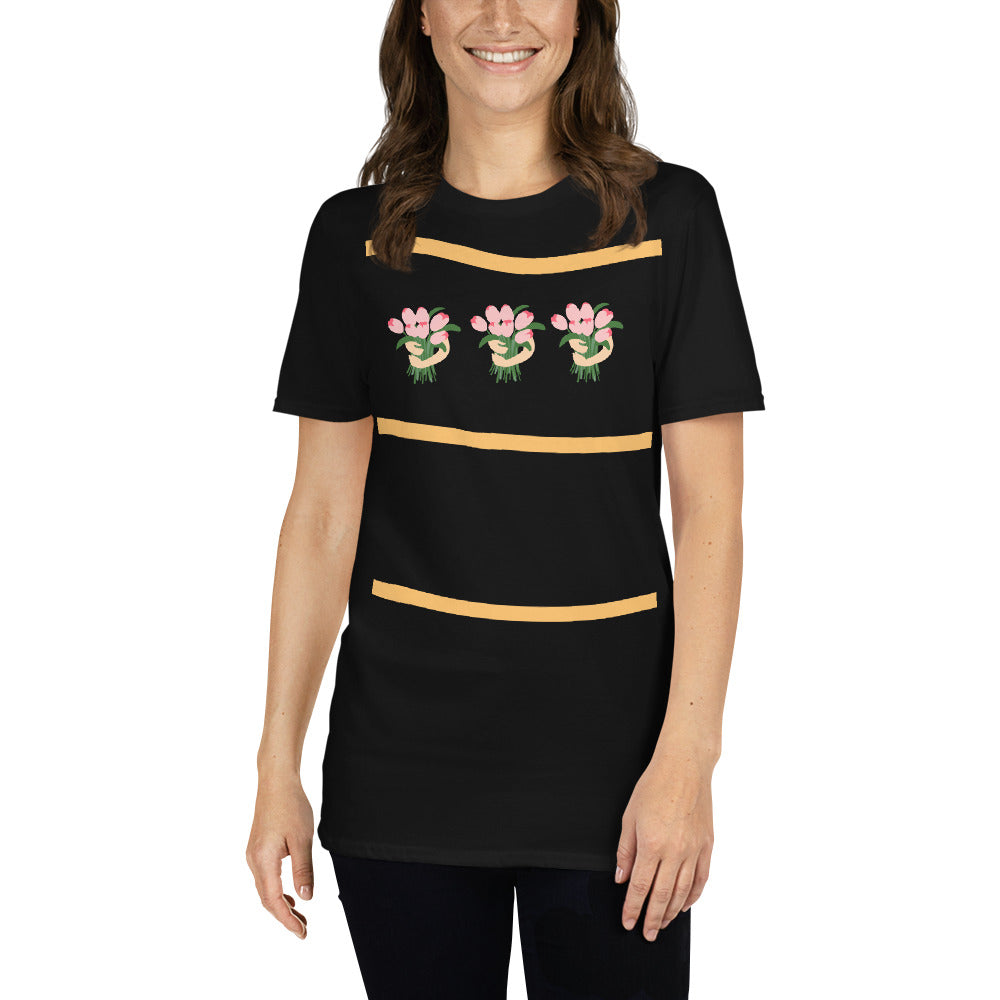 Bouquet short-sleeved T-shirt