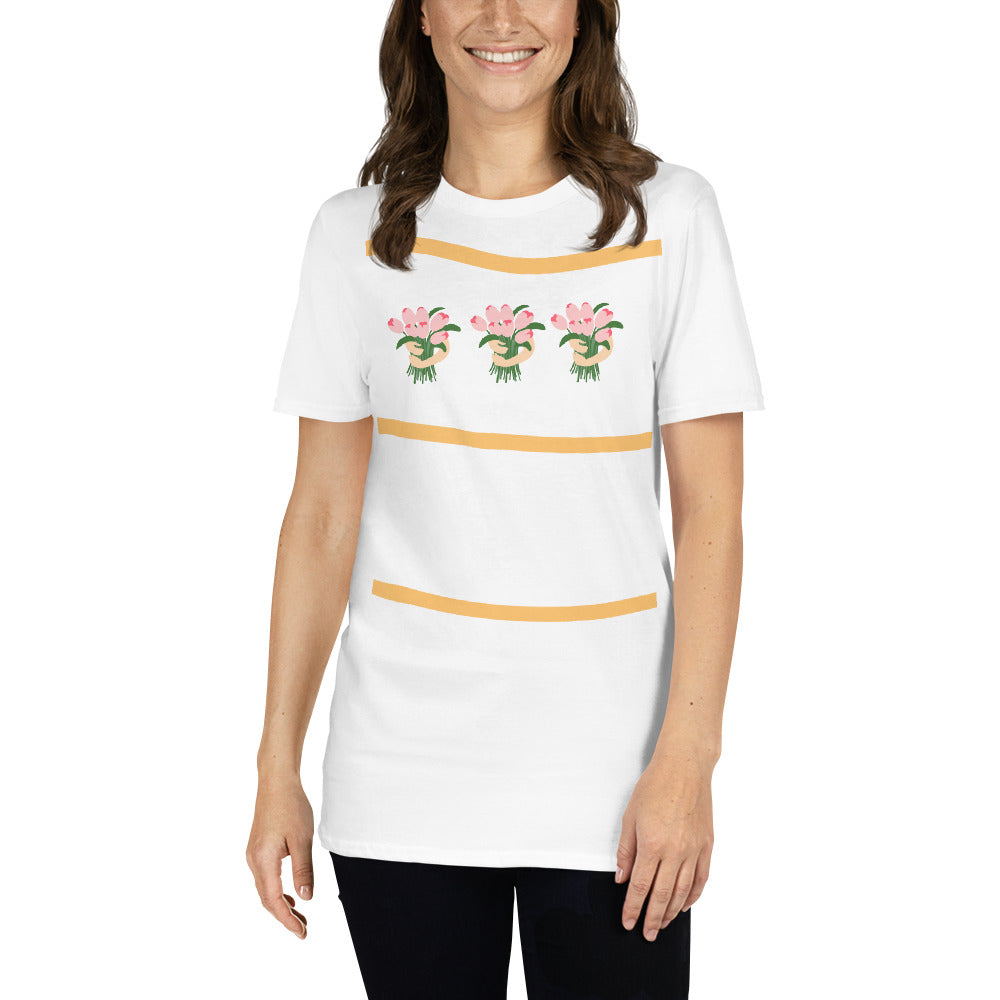 Bouquet short-sleeved T-shirt