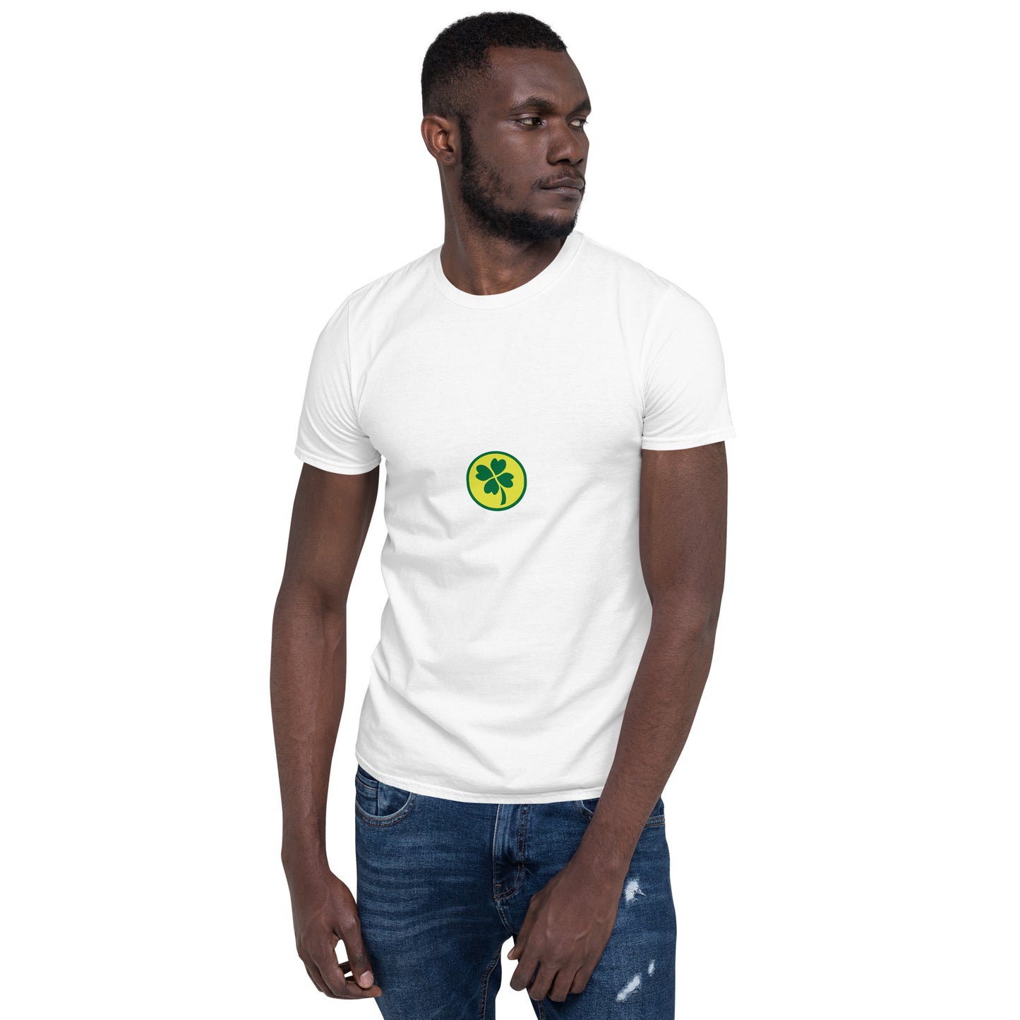 Camiseta de manga corta manos