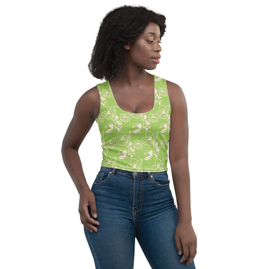 Camiseta corta verde