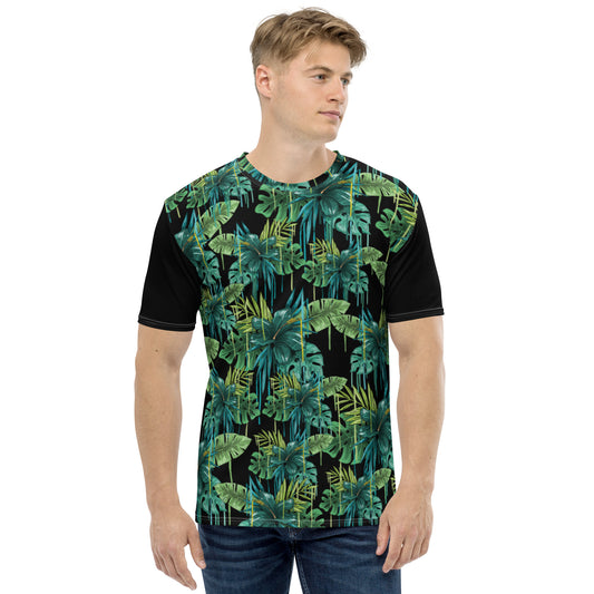 Camiseta para hombre hojas