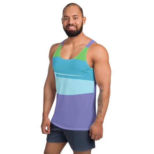 Camiseta de tirantes discutidos