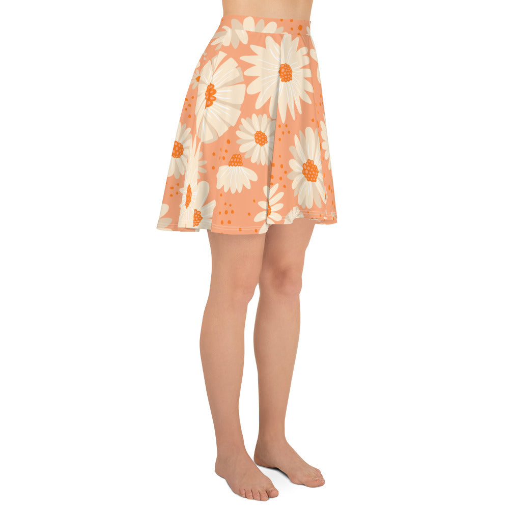 Falda naranja