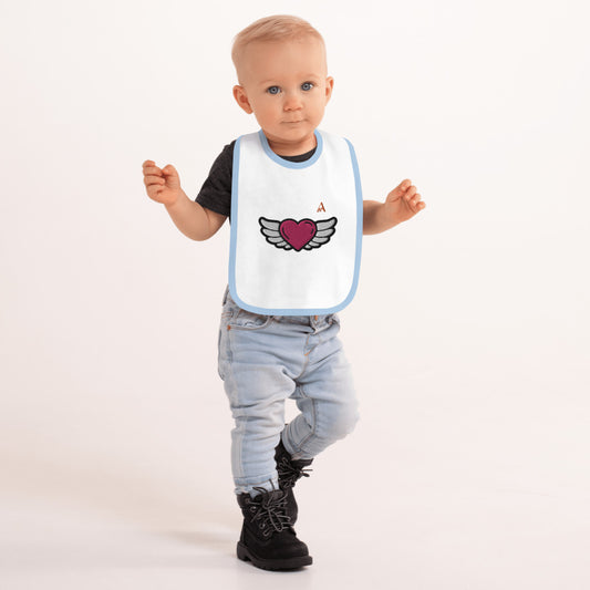 Babero de bebé Corazon