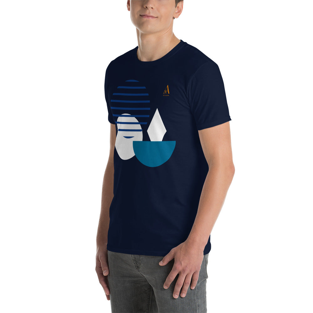 Camiseta de manga corta introspección