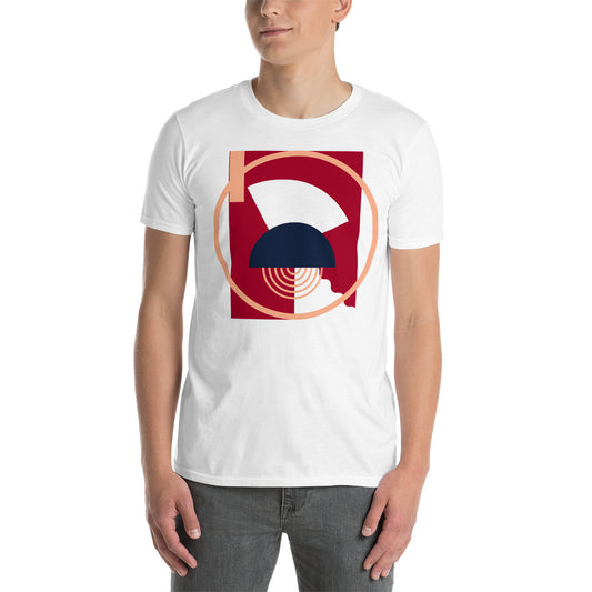 Camiseta de manga corta disfrute 2 blanco color